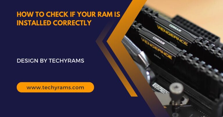 How To Check If Your Ram Is Installed Correctly