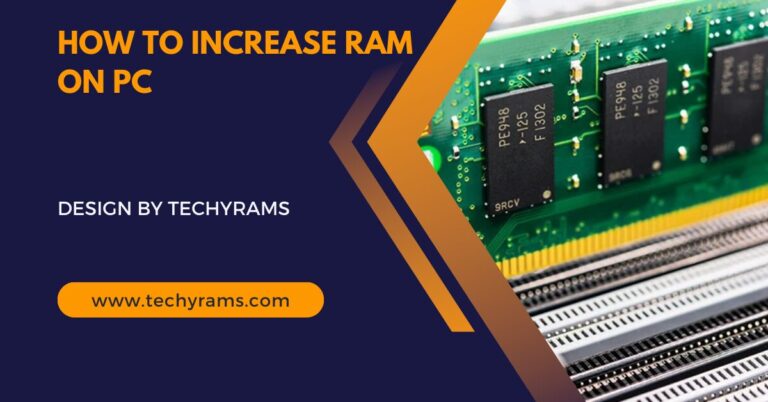 how to increase ram on pc