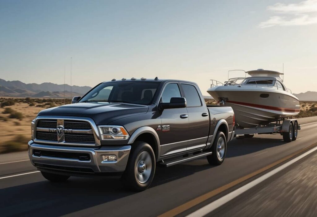 What is the Maximum Towing Capacity for the Ram 1500